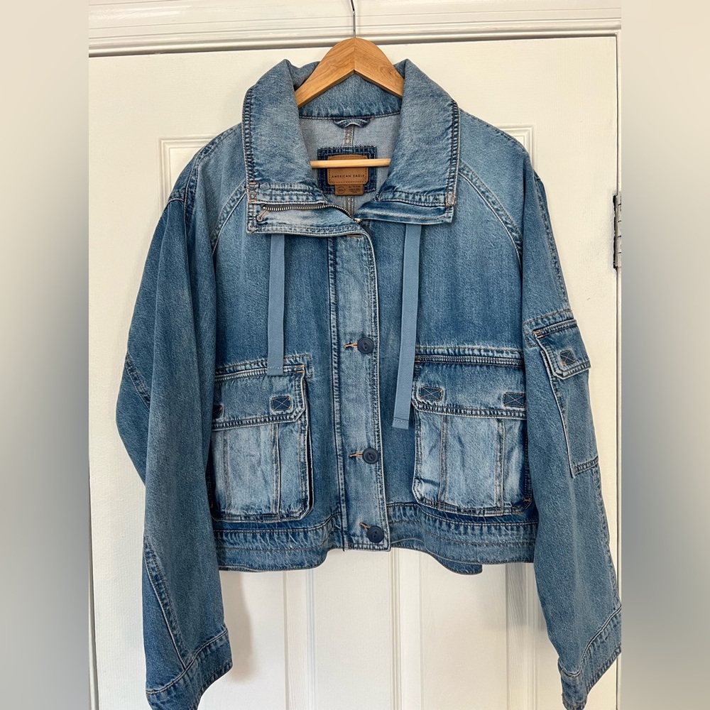 American Eagle Outfitters Blue Jean Jacket
